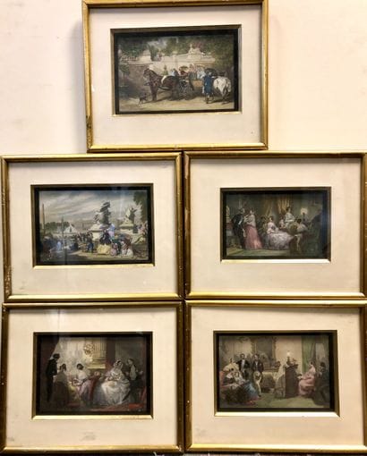 Ecole FRANCAISE du XIXe siècle

Intérieurs...