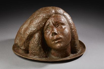 Serge YOURIEVITCH (1876-1969) 

Tête de jeune...