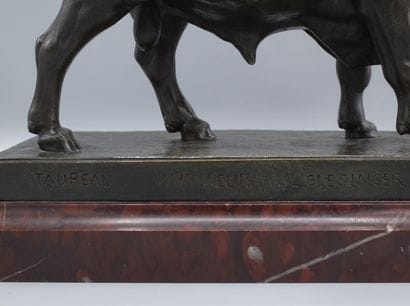 D'après Jean-Baptiste CLESINGER (1814-1883)

Taureau...