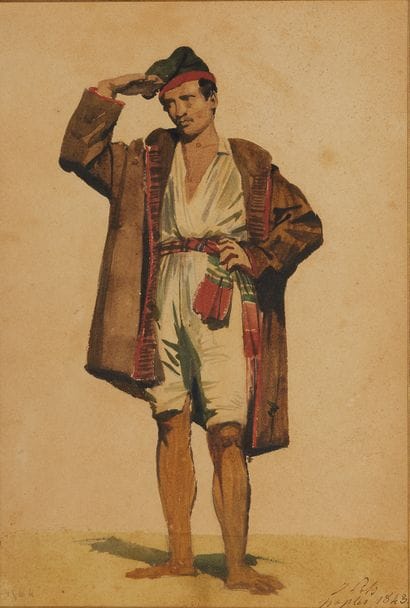 Isidore PILS (1813-1875)

Napolitain 

Mine...