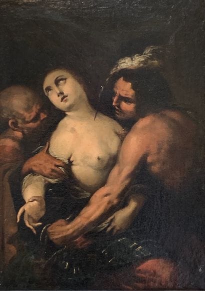 Ecole ITALIENNE vers 1700

La mort de Lucrèce

Huile...
