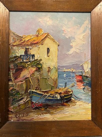 Ecole PROVENCALE du XXe siècle 

Bateau de...
