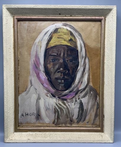 Albert HOREL (1876-1964)

Portrait d'un africain

Huile...