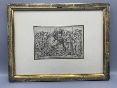 Andréa APPIANI (1754 - 1819)

Recto: scène...