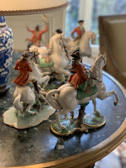 Porcelaine allemande et autrichienne XIXe...