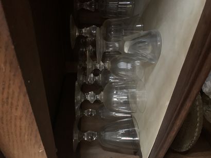 Lot de verres anciens
