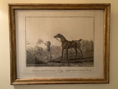 Suite de quatre gravures 