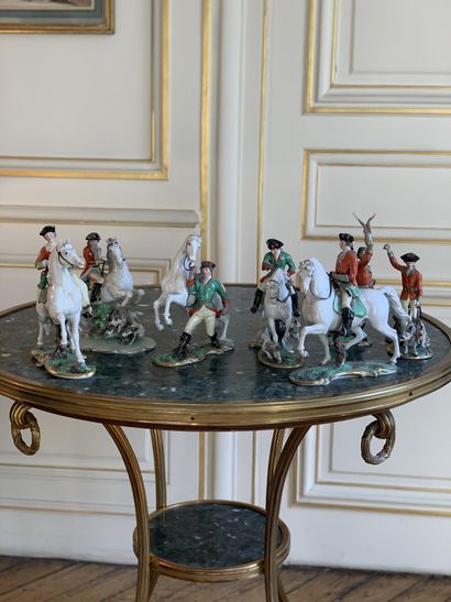Porcelaine allemande et autrichienne XIXe...