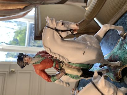 Porcelaine allemande et autrichienne XIXe...