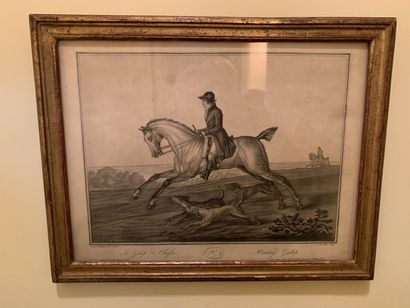 Suite de quatre gravures 