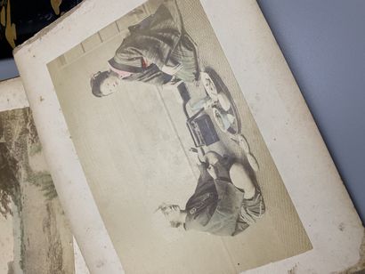 Album de photographies de vues de la ville...