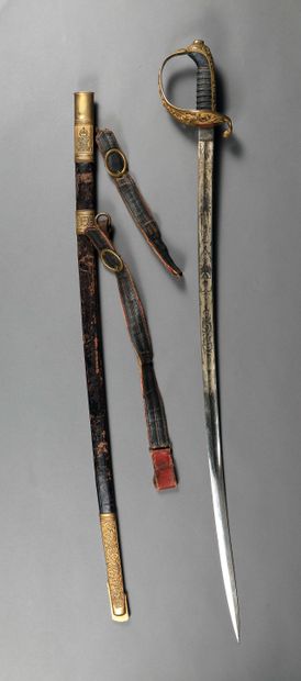 Sabre d'officier d'autrichien modèle 1889....