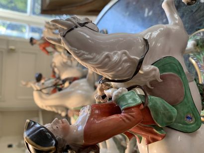Porcelaine allemande et autrichienne XIXe...