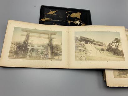 Album de photographies de vues de la ville...