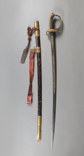 Sabre d'officier d'autrichien modèle 1889....