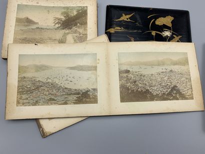 Album de photographies de vues de la ville...