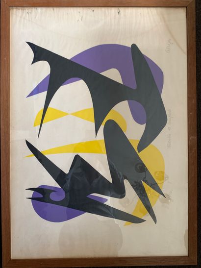 Hansjörg GISIGER (1919-2008)

Deux estampes...