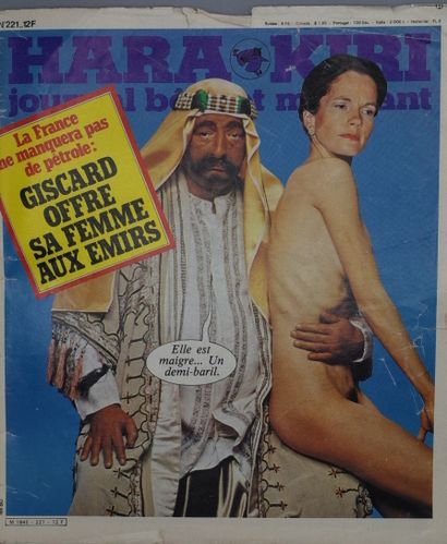 Exemplaire ancien du magazine HARA KIRI....