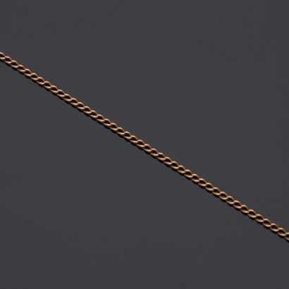 Chaîne en or jaune 18 k (750 millièmes) maille...