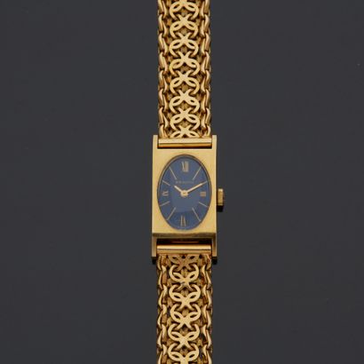 ZENITH - Bracelet montre en or jaune 18 k...