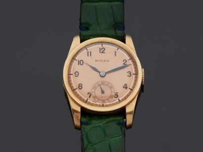 Montre bracelet ROLEX en or rose 18 k (750...