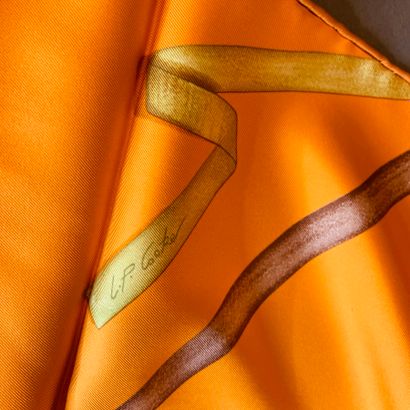 
HERMES Paris, 2008

Silk twill square printed...