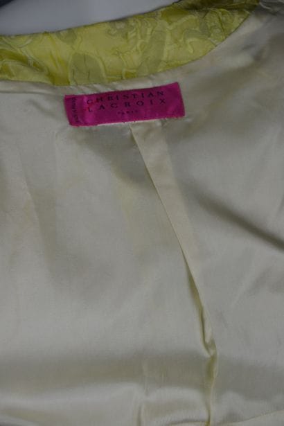 Christian LACROIX 

Aniseed viscose jacket...