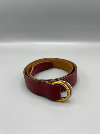 HERMES Paris

Two-sided belt in burgundy...