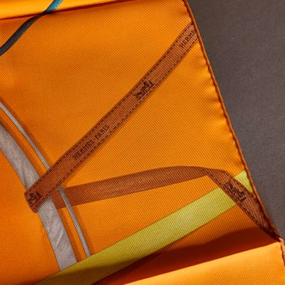 
HERMES Paris, 2008

Silk twill square printed...
