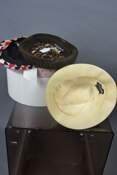 *Lots of hats including :

DG

- Flat cap...
