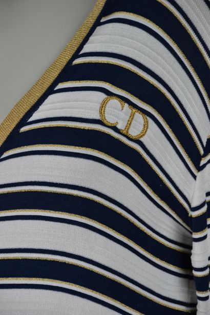 Christian DIOR

Gilet long en lurex or, viscose...