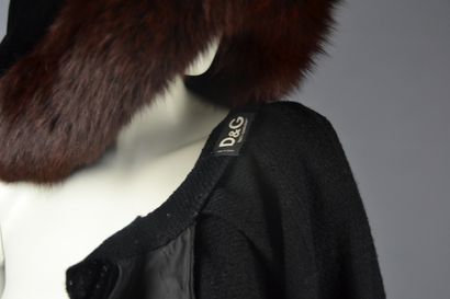 *D&G, DOLCE & GABBANA

Long coat in wool...