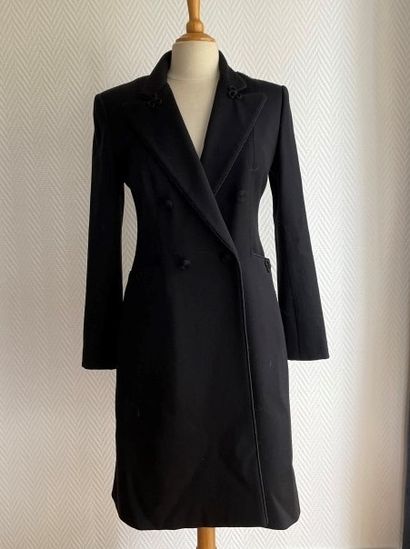Ralph LAUREN 

Long black double-breasted...