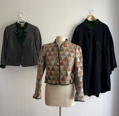 Lot of clothes including :

ORIGINAL TYROLIER...