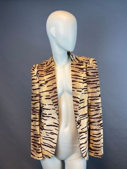 LOVE MOSCHINO

Beige and brown tiger print...