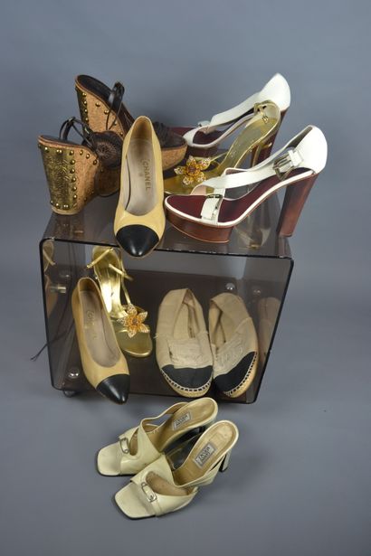 *Lot of shoes including :

CHANEL 

- Court...