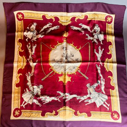 
HERMES Paris

Silk twill square printed...