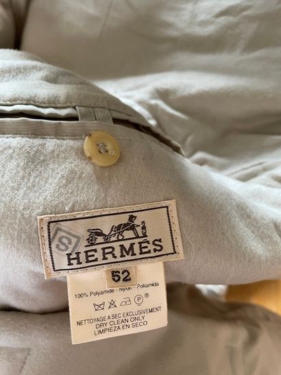 HERMES Paris 

Beige men's three-quarter...