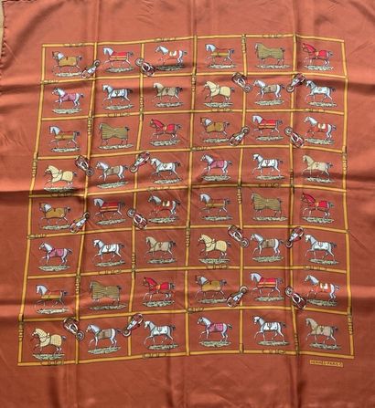 
HERMES Paris

Carré en twill de soie imprimé...