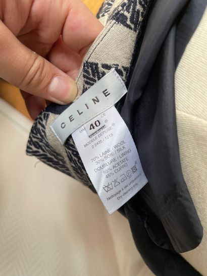 Lot of clothes including :

CELINE 

- Off-white...