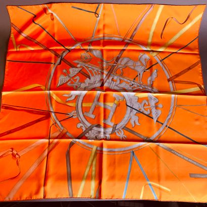 
HERMES Paris, 2008

Silk twill square printed...