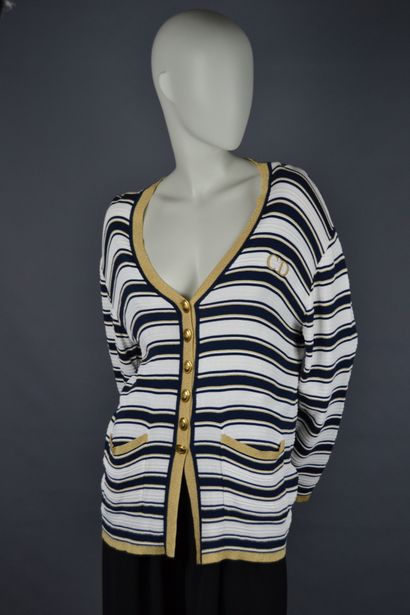 Christian DIOR

Gilet long en lurex or, viscose...