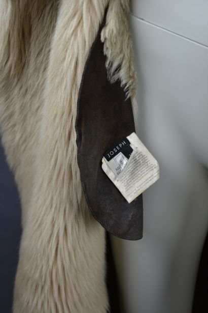 *JOSEPH

Long hooded coat in lambskin and...