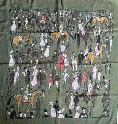 
HERMES Paris

Carré en twill de soie imprimé...