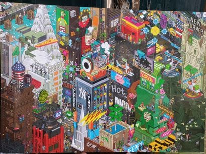 
*HEYS 




New-York city pixelized (EBOY...