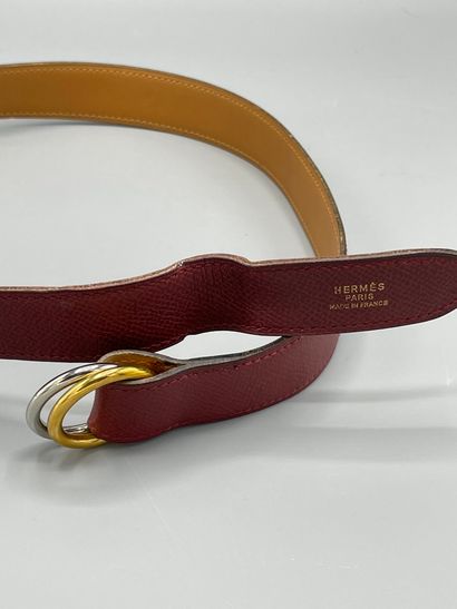 HERMES Paris

Two-sided belt in burgundy...