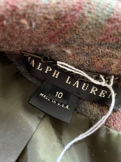 Ralph LAUREN

Long lambswool coat with khaki,...