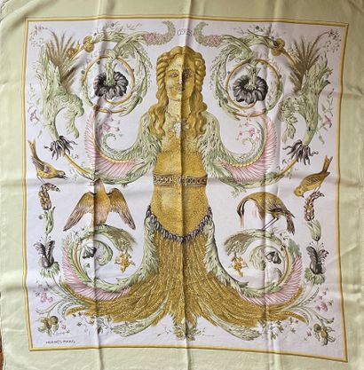 
HERMES Paris

Carré en twill de soie imprimé...