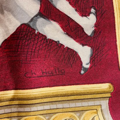 
HERMES Paris

Silk twill square printed...