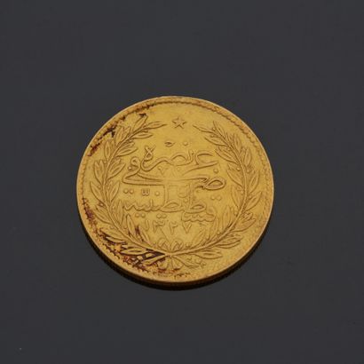 TURQUIE - Pièce d'or de 500 kurush.

Poids...